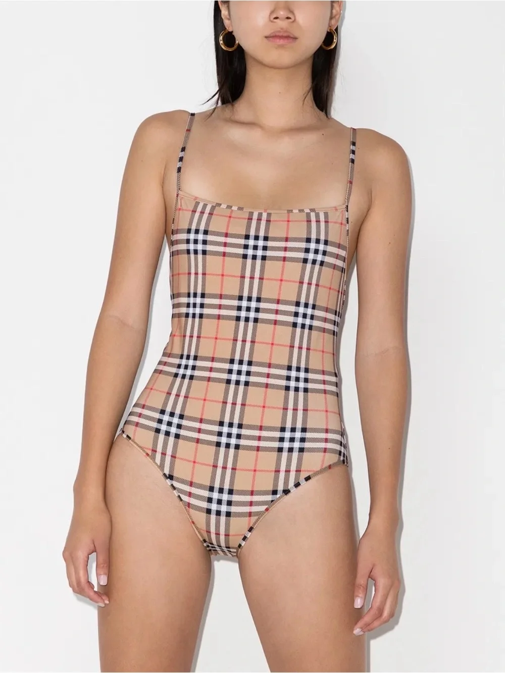 Authentic Burberry Women’s One-Piece Swimsuit - Picture 3 of 6